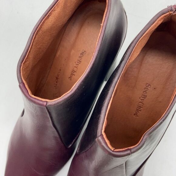 See By Chloé ‘Sienna’ Heeled Ankle Boot - Picture 9 of 13